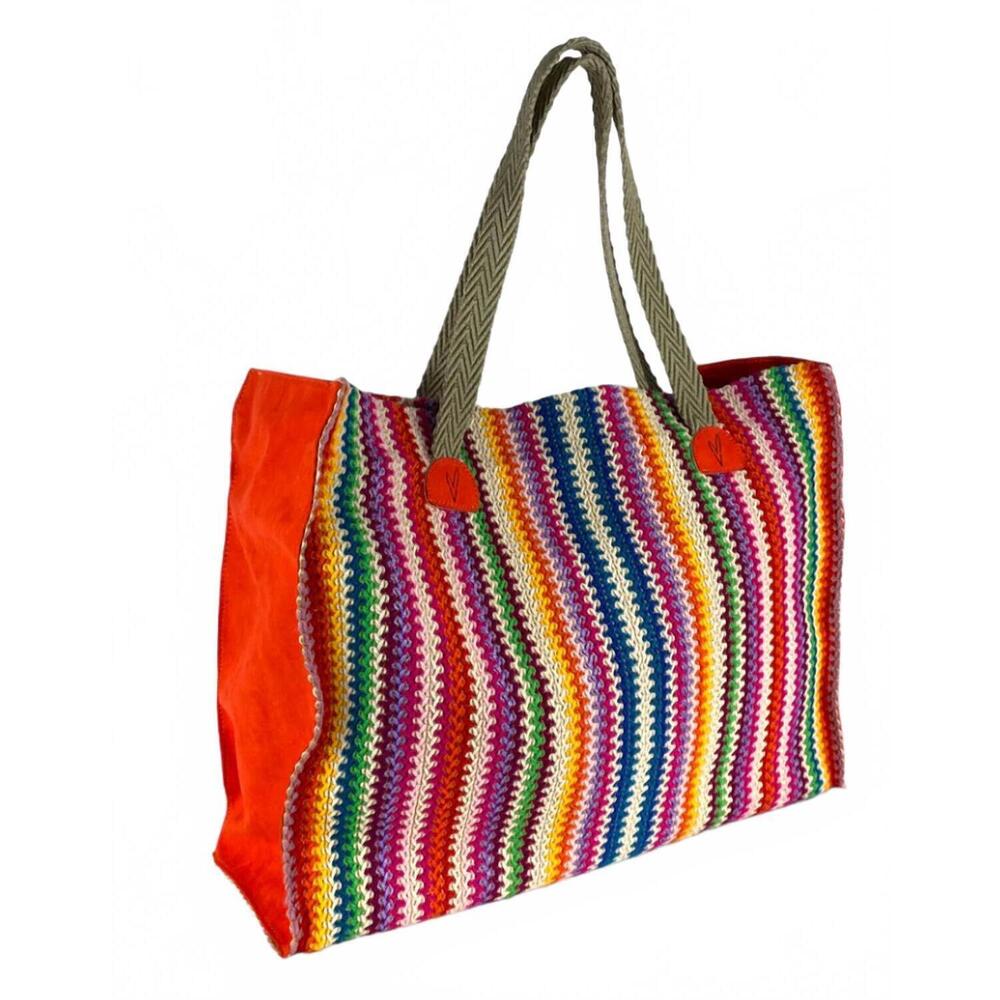 NEW MARIA VICTORIA josefina tote bag in orange